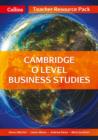 Image for Cambridge O level business studies: Teacher resource pack