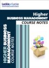 Image for Higher Business Management Course Notes : For Curriculum for Excellence Sqa Exams