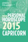 Image for Capricorn 2015: Your Personal Horoscope