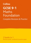 Image for GCSE maths foundation tier  : new 2015 curriculum: All-in-one revision and practice