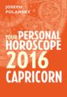 Image for Capricorn 2016: your personal horoscope