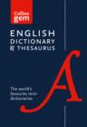 Image for English Gem Dictionary and Thesaurus