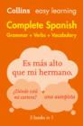 Image for Easy learning complete Spanish grammar, verbs and vocabulary