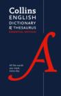 Image for English Dictionary and Thesaurus Essential