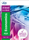 Image for A -level Economics Year 1 (and AS) In a Week