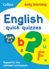 Image for English Quick Quizzes Ages 5-7