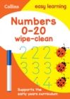 Image for Numbers 0-20 Age 3-5 Wipe Clean Activity Book : Ideal for Home Learning