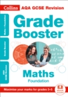 Image for AQA GCSE maths foundation grade booster for grades 3-5