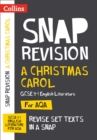 Image for A Christmas carol  : AQA GCSE English literature