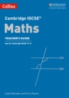 Image for Cambridge IGCSE maths: Teacher&#39;s guide
