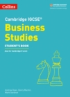 Cambridge IGCSE business studies: Student's book - Dean, Andrew