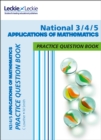 Image for National 3/4/5 Applications of Maths