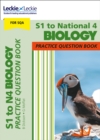 Image for S1 to National 4 biology practice question book