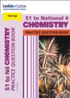 Image for S1 to National 4 chemistry practice question book