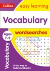 Image for Vocabulary Word Searches Ages 7-9 : Ideal for Home Learning