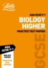 Image for Letts AQA GCSE biology higher practice test papers