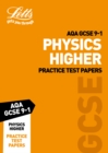 Image for Letts AQA GCSE physicsHigher,: Practice test papers