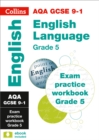 Image for AQA GCSE English language exam practice workbook (grade 5)