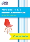 Image for National 4/5 design and manufacture course notes