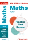 Image for AQA GCSE mathsHigher,: Practice test papers