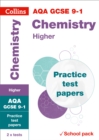 Image for AQA GCSE chemistry higher practice test papers