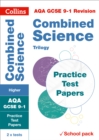 Image for AQA GCSE combined science higher practice test papers