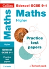 Image for Edexcel GCSE maths higher practice test papers