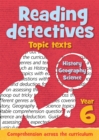 Image for Year 6 Reading Detectives: topic texts with free download