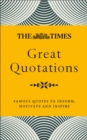 Image for Times Great Quotations: Wit and Wisdom of the Great and Good
