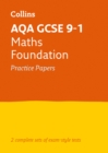 Image for AQA GCSE 9-1 maths foundation practice test papers