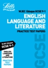 Image for WJEC Eduqas GCSE 9-1 English language and literature: Practice test papers