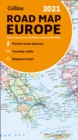 Image for Map of Europe 2021 : Folded Road Map