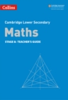 Image for Lower secondary mathsStage 8,: Teacher&#39;s guide
