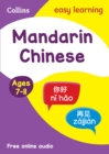 Image for Easy learning Mandarin ChineseAge 7-11