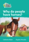 Image for Why do people have horses?