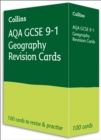 Image for AQA GCSE 9-1 Geography Revision Cards : Ideal for the 2024 and 2025 Exams