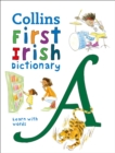 Image for First Irish dictionary  : 500 first words for ages 5+