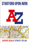 Image for Stratford-upon-Avon and Warwick A-Z Super Scale Street Atlas