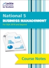 Image for National 5 business management  : for curriculum for excellence SQA exams: Course notes