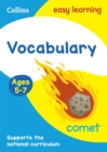 Image for Vocabulary Activity Book Ages 5-7