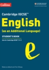 Image for Cambridge IGCSE English (as an additional language): Student&#39;s book