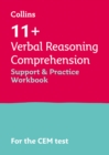 Image for 11+ Verbal Reasoning Comprehension Support and Practice Workbook : For the 2024 Cem Tests