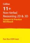 Image for 11+ Non-Verbal Reasoning 2D and 3D Support and Practice Workbook : For the 2024 Cem Tests
