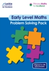 Image for Early level maths: Problem solving pack