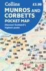 Image for Munros and Corbetts Pocket Map : Discover Scotland’s Highest Peaks
