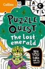 Image for The Lost Emerald : Solve More Than 100 Puzzles in This Adventure Story for Kids Aged 7+
