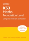 Image for KS3 maths foundation level all-in-one complete revision and practice  : ideal for years 7, 8 and 9