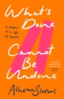 Image for What’s Done Cannot Be Undone