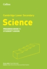 Image for Lower Secondary Science Progress Student’s Book: Stage 7