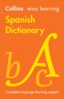 Image for Easy Learning Spanish Dictionary
